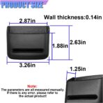 Car Front Seat Organizer, Multifunctional Self-Adhesive Car Dashboard Cell Phone Holder, Universal Vehicle Interior Storage Box Accessories for Keys, Cards, Coins, Sunglasses (2PCS) - Image 2