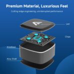 D7 USB C Wireless CarPlay Android Auto Mini Adapter 2-in-1, Alloy Shell, Compatible with 2016+ Factory-installed Wired CarPlay/Android Auto Car, Plug & Play Car Play Dongle for iPhone & AndroidPhone - Image 4