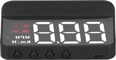 OBD2 HUD Multi Function Gauge with Alarm, Reminder for Speed, Temperature, Voltage - Image 2