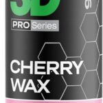 3D Cherry Wax – Liquid Carnauba Show Car Wax with Synthetic Polymers | Deep Gloss Finish | Easy Wipe-Off | Slick Shine | Fast Application | Made in USA |16 oz