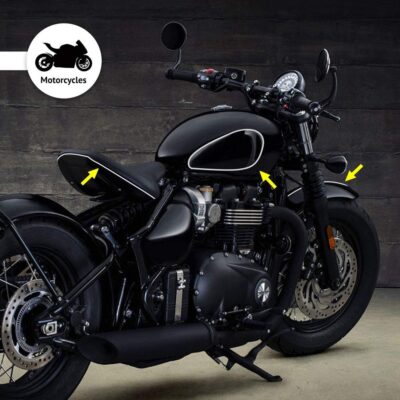 4R Quattroerre.it 10494 Trim Stripes Adhesive Strips for Cars, White, 10 mm x 10 mt - Image 6