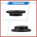 ACROPIX 2 Pcs Car Headlight Housing Dust Seal Cap, 65mm Universal for Aftermarket Headlamp Xenon Light LED Durable Rubber Black Car Parts - Image 5