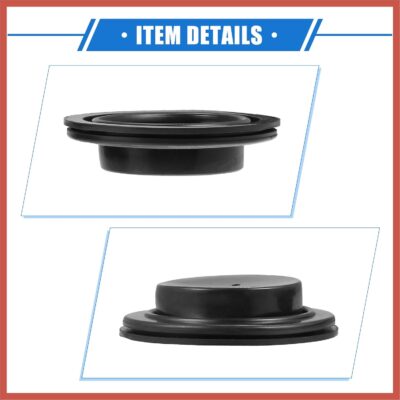 ACROPIX 2 Pcs Car Headlight Housing Dust Seal Cap, 65mm Universal for Aftermarket Headlamp Xenon Light LED Durable Rubber Black Car Parts - Image 5