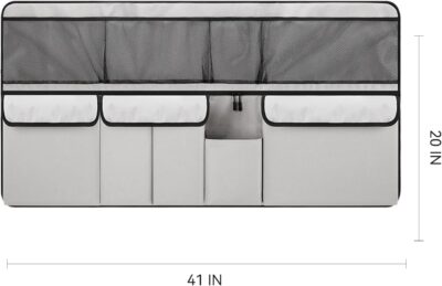 Car Trunk Organizer, LARGE CAPACITY Car Storage Bag with 9 Pockets, 9X Upgraded Trunk Storage Organizer for Car, SUV, Truck, MPV - Image 2