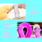 Fluffy Wool Sheepskin Fuzzy Black Car Steering Wheel Cover for Universal Auto Steering Wheel 14 1/2-15 1/2inch, Anti-Slip, Soft Plush, Comforting and Luxurious, Soft Texture (Black) - Image 5