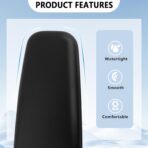 2PCS Car Arm Rest Cushion for Elbow,Soft Leather Car Door Armrest Pad with One-Piece Molding for Comfortable Support,Universal Cars Knee Cushion as Cars Arm Rest Cover Pad - Image 3