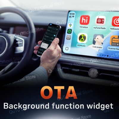 CarlinKit 4.0 Wireless CarPlay 2026 Apple - Wireless CarPlay Adapter for OEM Factory Wired CarPla y Cars 2 in 1. Plug & Play, Wired to Wireles s, Auto Connect, Online Upgrade, 5.8GHz Wi-Fi GPS - Image 6