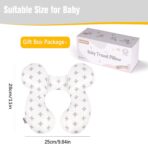 KAKIBLIN Baby Travel Pillow, Baby Neck Pillows for Car Seat, Upgraded Babies Head Pillow, Head and Neck Support Pillow for Car Seat, Stroller, Pushchair, Travel(Twig) - Image 7