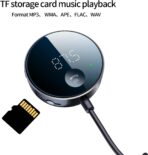 eppfun Bluetooth FM Transmitter for Car, AUX Adapter, Bluetooth Receiver for Car Music/Hands-Free Calls/Stereo Audio - Image 7