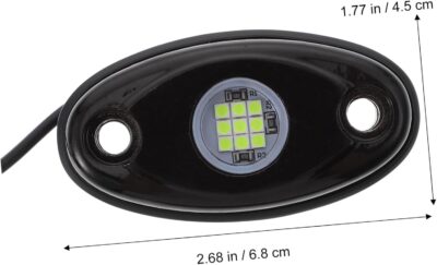 PRETYZOOM 9W LED Light Kit for Cars and Trucks Universal Automotive Ambient Lighting Waterproof RGB Color Options Easy Installation - Image 2