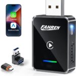 FAHREN 2026 Upgraded Android Auto & CarPlay Wireless Adapter Apple iPhone, One Click Multi Device Switching, Ultra-Fast 5.8GHz WiFi, Bluetooth 6, Plug & Play USB-A/C for 2016+ Car Models