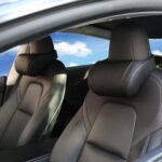 Car Neck Pillow Memory Foam Automotive Seat Cushions of Headrests for Relieving Neck Stiffness Seat Neck Support Pillow, Fits All Vehicles, 2 Pieces, Black