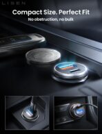 LISEN Car Charger USB C, 69W Cigarette Lighter USB Charger Adapter, Car Accessories Gifts for Men, Mini USBC Cars Fast Charging Adapter USBC Type C 12V Plug Outlet, for iPhone 17 Pro Max 16 15 14 13 - Image 6