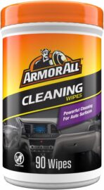 Armor All Car Cleaning Wipes, Wipes for Car Interior and Car Exterior, 90 Wipes Each