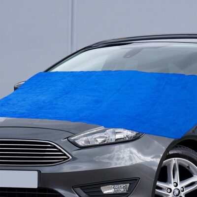 SECFOU Extra Large Absorbent Car Towel 160x60cm Thick Microfiber Car Drying Towel and Cleaning 400g Heavy-Duty - Image 9