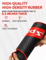 Universal Mud Flaps for Cars & Sedans - 4PCS Short (10.6"x9") Classic Splash Guards, Drill-Mount Installation with Tools & Screws - Image 6