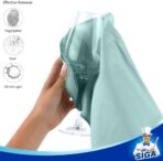 MR.SIGA Ultra Fine Microfiber Cloths for Glass, Pack of 12, 35 x 40cm 13.7" x 15.7" - Image 3