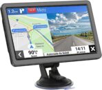GPS Navigation for Car Truck Navigator - Navigation System 9 Inch Touchscreen, 2025 US/CA/MX Offline Maps Lifetime Free Update, Voice Guidance, Speed Cam Warning, Vehicle RV GPS para carros Trucker