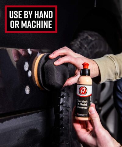 Adam's Polishes Car Scratch & Swirl Remover Hand Correction System | Remove & Restore Paint Transfer, Minor Imperfections, & Oxidation | Paired with Orange Compound Correction Pad Applicator (4oz) - Image 5