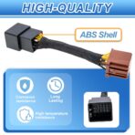 Fog Lights Always On Adapter Harness for 2015-2023 Chevy Tahoe Equinox Suburban Silverado GMC Yukon Sierra All Lights On Mod Fog High Low Beam On Harness GM Universal 6 High Mod Kit - Image 3