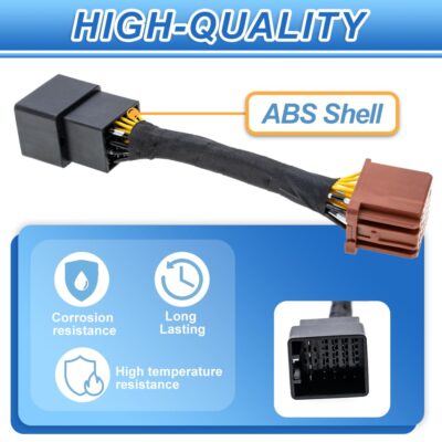 Fog Lights Always On Adapter Harness for 2015-2023 Chevy Tahoe Equinox Suburban Silverado GMC Yukon Sierra All Lights On Mod Fog High Low Beam On Harness GM Universal 6 High Mod Kit - Image 3