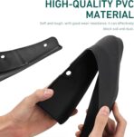 2 PCS Mud Guards for Cars, Rubber Front/Rear Tire Mud Flaps, Splash-proof Side Tire Splash Guard, Suitable for Most Cars SUVs and Trucks (Black) - Image 3