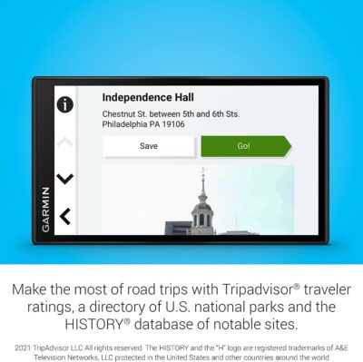 Garmin DriveSmart 66 6-inch Glass Screen Car GPS Navigator (010-02469-00) (Renewed) - Image 5