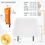 Fire Blanket - 1500F CE Certified Emergency Fire Blanket for Home and Kitchen. 500GSM Fabric & 0.5mm Thick - 100% Fiberglass Fire Extinguisher for Car,Warehouse Office - 2pc (40x40 inches) by Supa Ant - Image 10