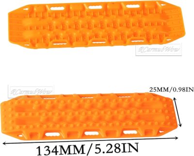 RC Crawler Accessories Roof Simulation Decoration Luggage Bag/Fire Extinguisher/Oil Drum/Recovery Board/Toolbox/Shovel/Hoe/Axe for 1/10 Trx4 Trx6 SCX10 Red cat (Style B) - Image 7