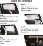 2 Pack Car Curtains Window Shades UV Protection Auto Privacy Shade Valances for Side Window Universal Windshield Sunshade Van Curtain Mesh Screen Blocks Heat Sun Shield Keeps Vehicle SUV Cool - Image 6