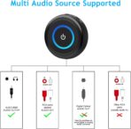 Giveet Bluetooth Transmitter for TV, 2-in-1 Bluetooth V5.3 Transmitter Receiver, Wireless AUX RCA Adapter for TV/Car/PC/MP3 Player/Home Theater/Switch, Low Latency, Pairs 2 Devices Simultaneously - Image 7