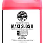 Chemical Guys Maxi Suds II Foaming Car Wash Soap – High Foam Car Wash Soap, Cherry Scent Shampoo and Gloss Booster for Foam Cannons, Guns or Buckets – Gentle, Safe for Trucks, SUVs, and RVs, 64 oz