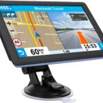 7" GPS Navigator for Car Truck RV, Car GPS Navigation System with 2026 Maps, Lifetime Free Updates, Voice Guidance, Speed & Red-Light Camera Alerts, Custom Truck Routing (Blue)