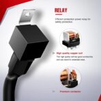 Nilight 10016W DT Wiring Harness Kit for LED Light Bars - 12V On/Off Switch, Power Relay, Blade Fuse - 2 Leads - Image 5