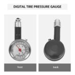 Didiseaon High-Precision Dial Tire Pressure Gauge for Cars and Motorcycles Digital Display, Portable Car Pressure Monitor Tool in Protective Plastic Case for Accurate Tire Testing - Image 9