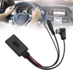 Tbest IP Bus Bluetooth Aux with Mic,IP-Bus Bluetooth,Car Music Adapter,Bluetooth 5.0 Stereo Music Player AUX Adapter Cable with Microphone Replacement for Pioneer Radio IP-Bus - Image 2