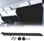 2026 Retractable Windshield Sun Shade Automatic Car Sunshade for Windshield, UV & Heat Protection, Keep Cool and Protect Interior, Adjustable Universal Fit for Car Trucks SUVs (Not for Large Trucks)