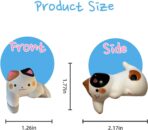 Cat Car Dashboard Decor - Cute Cat Figurine - Funny Dashboard Decor for Cute Car Ornament Gifts and Interior Decors (Kitty A) - Image 6