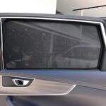 FEISHILINIYA Magnetic Rear Side Window Sunshades for Mazda CX5 (2017-2025) Polyester Privacy Curtains with Buckle for Side Passenger for CX-5 Accessories