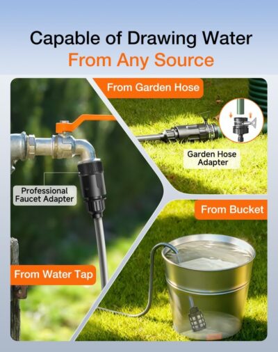 Ikewzbk Cordless Pressure Washer Battery Powered,1800 PSI Cordless Power Washer,4 A Battery*2,5-in-1 Nozzle,3 Power Level,Handheld Portable Pressure Washer for Car Home Patio Driveway Fence Cleaning - Image 5