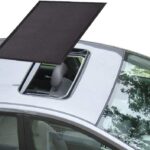 Magnetic Sunroof Sunshade Mesh Screen for Car Camping Essentials,UV Protection Screen for Moonroof & Side Windows,Quick Install,Breathable Roof Cover Fits SUV, Truck Van Sleeping Overnight