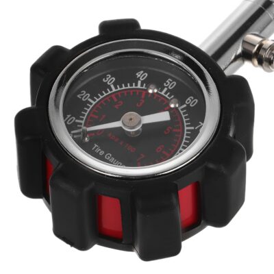 High-Precision Mechanical Tire Pressure Gauge with Black Protective Case Small Vehicle Tire Air Gauge Tool for Car Pressure Replacement and Monitoring - Image 8