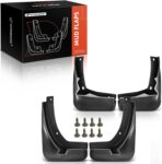 A-Premium Set of 4PCS Mud Flaps Splash Guards Mudguards Mudflaps with Hardware Accessories Compatible with Volkswagen GTI, 2015-2017, Hatchback, Front and Rear (Driver & Passenger Sides) - Image 9