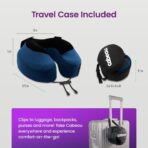 Cabeau Evolution S3 Travel Pillow – Straps to Airplane Seat – Ensures Your Head Won’t Fall Forward – Relax with Plush Memory Foam – Quick-Dry Fabric Keeps You Cool and Dry (Indigo)… - Image 4