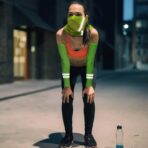 SATINIOR 3 Pcs Sun Hard Hat Neck Protection High Visibility Full Brim Mesh Sun Protection Bandana Headband Arm Sleeves with Reflective Strap for Construction Helmet Hard Hat(Neon Yellow) - Image 6