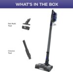 Shark | Pet Cordless Vacuum Cleaner | LED Headlights | Removable Handheld Vacuum for Pet Hair | Crevice Tool & Pet Multi-Tool Included | 40min Runtime | For Carpet & Hard Floors | Grey | IX141 - Image 8