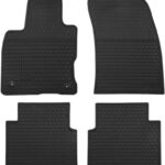 Car Floor Mats Custom Fit for Ford Escape 2020 2021 2022 2023 2024 2025 2026 （Not for Hybrid） Odorless Washable Heavy Duty Rubber (All Weather) Floor Liners Set Black