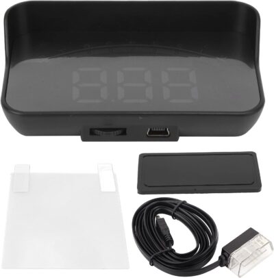 Heads Up Display for Cars, Car HUD Head Up Display M6S Universal Car 3.5 Inch HUD OBD Interface Windshield Projector, Speed, Engine RPM, OverSpeed War - Image 8