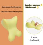 Car Headrest Pillow，Neck Support for Office Chair,100% Memory Foam Car Neck Pillow - Ergonomic Neck Support with Adjustable Double Strap, Breathable Comfort for Car, Gaming & Office Chairs - Image 5