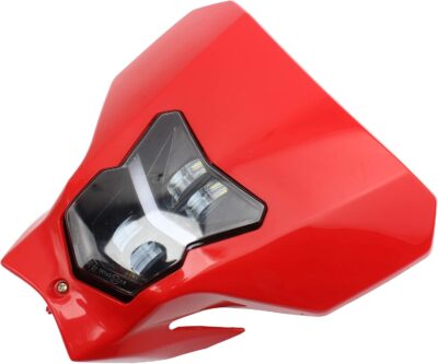 PowerMotor Dirt Bike Headlight,Universal Motorcycle LED Headlight Kit For Dirt Pit Bike Enduro Like CRF XR CR Led Lights-Headlamp For CRF450L 2019 2020 CRF450XR 2019 2020 - Image 3